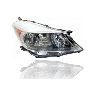 Headlight - Compatible/Replacement for '12-14 Toyota Yaris Hatchback L/LE-Only - Halogen - Right Hand - Passenger - 8113052D30 - CAPA