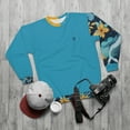 thumbnail image 6 of TSmartArt @ Walmart. Ocean Dreams. Unisex Fleece Sweatshirt. Plus L-2XL, 6 of 6