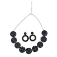 thumbnail image 2 of Conjunto de Pendientes y Collar Salvador Diseño de los Años 50, 2 of 7