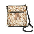 thumbnail image 2 of Kuiaobaty Capybara Daisy Print Crossbody bag for Women, Lightweight Portable Leather Satchel Purse Crossbody, Medium Size Shoulder Handbag with Adjustable Strap for Travel, 2 of 7