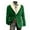 Z02-Green, variant on Mens Christmas Blazer Xmas Party Dinner Prom Printed Suit Jacket Corduroy One Button Casual Sports Coats