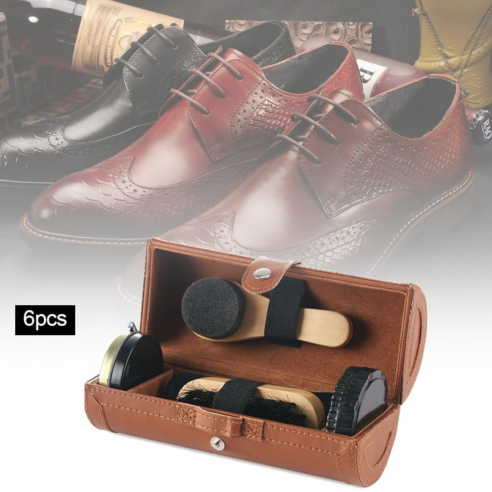 shoe polish set