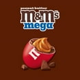 thumbnail image 3 of 2X - M&M'S Mega Peanut Butter Chocolate Candy Sharing Size Resealable Bag, 3 of 5