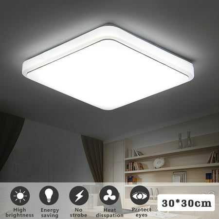 Modern Led Ceiling Light 24w 1000lm Square Flush Mount Modern Led Ceiling Light 24w 1000lm Square Flush Mount Down Fixture Lamp For
