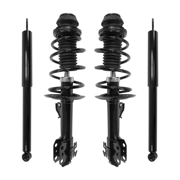 Front & Rear Complete Strut Assembly Shock Kit Compatible for 2008-2010 Scion xD