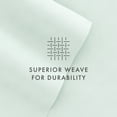 thumbnail image 6 of Noble Linens 4 Piece Solid Microfiber Bed Sheet Set, Mint, Queen, 6 of 11