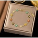 thumbnail image 2 of Pulsera de colores lindos para las mujeres pulseras delicadas con cadena ajustable joyería delicada para ella, 2 of 2