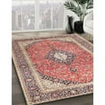 thumbnail image 3 of Ahgly Company Machine Washable Indoor Rectangle Traditional Brown Area Rugs, 5' x 7', 3 of 7