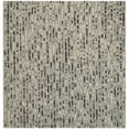 thumbnail image 1 of Safavieh Bohemian Collection BOH525K Hand-Knotted Grey and Multi Jute Square Area Rug (8' Square), 1 of 5