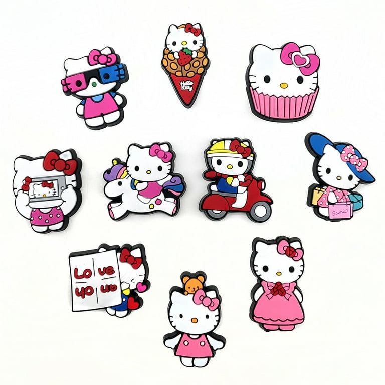 Valentine’s Day Hello Kitty Croc Charm Set