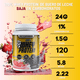 thumbnail image 4 of BIOTECKPHARMA| 100% Whey Protein sabor Fresa de 2.2lbs| 24 grs de proteina por scoop| Rinde 25 porciones BIOTECKPHARMA 100% WHEY PROTEIN 100% WHEY PROTEIN, PROTEINA HIDROLIZADA BAJA EN CARBOHIDRATOS, 4 of 6
