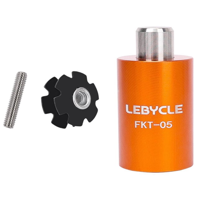 Star Nut Lebycle Setter MTB Bicicleta de carretera Horquilla delantera Kits de instalación de auriculares Naranja Hugtrwg Para estrenar