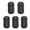 7mm, variant on RANMEI 5Pcs Ferrite Core Noise Suppression 3.5/5/7/9/13Mm Toroidal Core Ferrite Bead Clip Choke Cable Clips Wiring Accessories