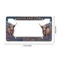 thumbnail image 3 of Ainf Cow Commemorative Edition License Plate Cow License Plate Animal Cows & License Plate Holder Metal Vehicles Standard For Front, 3 of 9