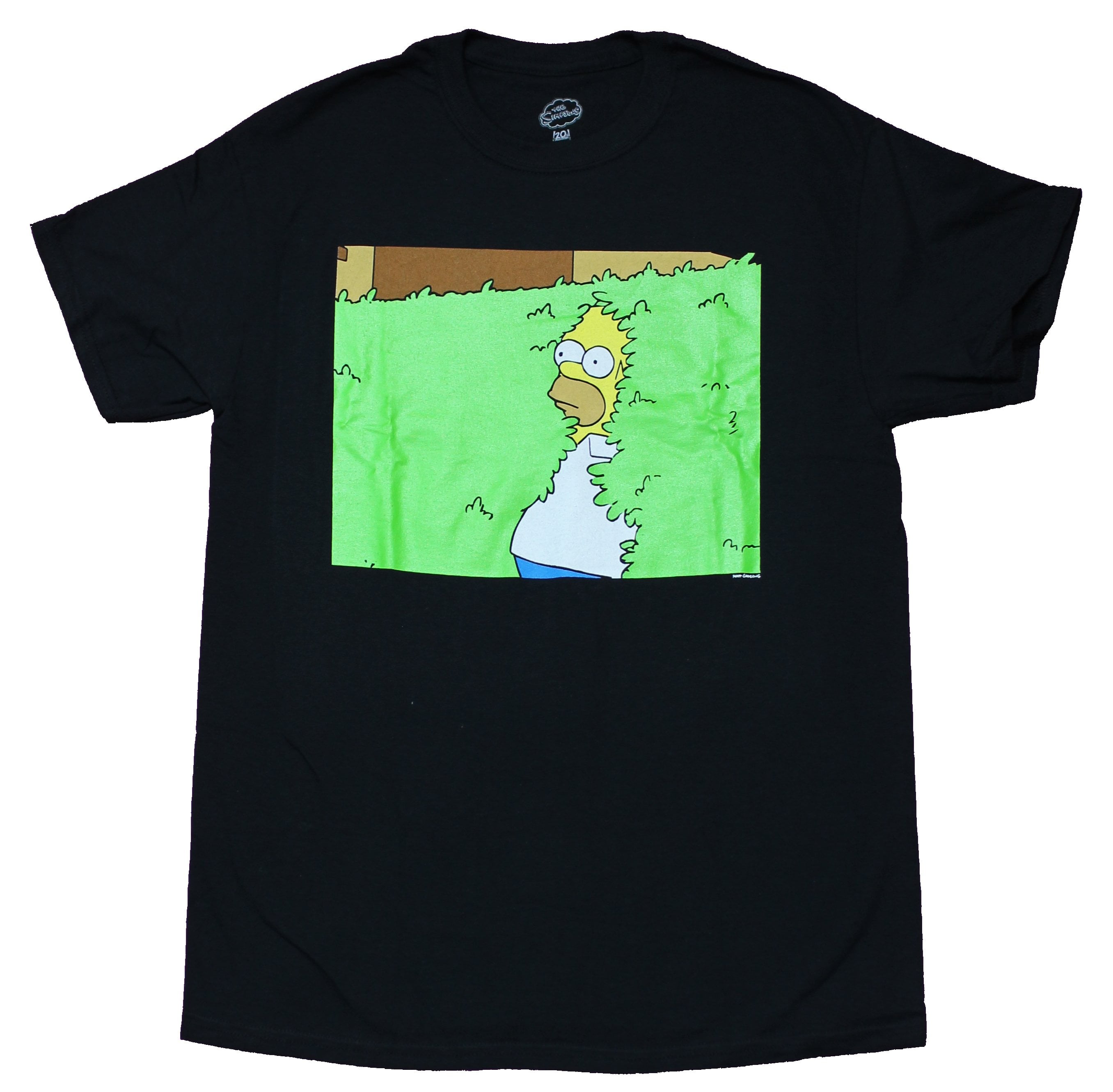 væv Modtager hver dag The Simpsons Mens T-Shirt - Homer in The Bushes Meme (X-Large) - Walmart.com