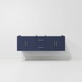 thumbnail image 5 of Geneva 60 in. W Navy Blue Double Bath Vanity, 5 of 11