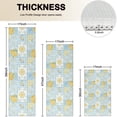 thumbnail image 4 of Pioneer Flower Floral Print Pattern Kitchen Rugs Sets Of 3,Kitchen Runner Rugs Non Skid Washable,Decorative Kitchen Floor Mats for Kitchen,Sink,Laundry,17X30 Inch + 17X47 Inch + 17X59 Inch, 4 of 6