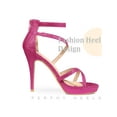 thumbnail image 3 of BLISSFUL STEP Women Glitter Platform Strappy Stiletto Heel Sandals, 3 of 5