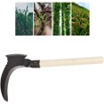 thumbnail image 3 of Double Manganese Steel Scythe, Effective Hardening Treatment Double Fake Sharp Blades Anti-Rust Multifunctional, 3 of 5