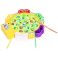 thumbnail image 3 of Juego de Pesca 24 Peces 5 Bastones Mini Juego de Pesca Giratorio Juguete para Regalo con Música para Niños Pequeños Fiesta Familiar Interactiva, 3 of 8
