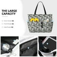 thumbnail image 3 of Pofeuu Panda Bear Print Beach Bag,Waterproof Sandproof Beach Tote Bag, Large Capacity Foldable Beach Bags for Women, 3 of 7