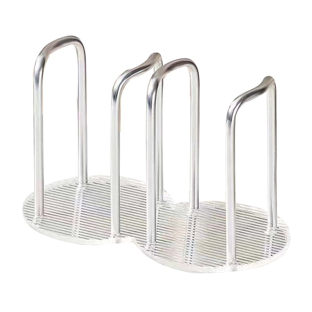 Acrylic Silver Paper Cup Organizer with Inverted Stacking Design - Space-Saving Disposable Cup Storage Rack for Kitchen, Office, Cafe & Restaurant - Waterproof ABS Material, Holds Various Cup Sizes -