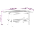 thumbnail image 4 of vidaXL Coffee Table 70x40x35 cm Bamboo, 4 of 5