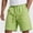(Casual 215)Green, variant on Fashion Shorts For Men Casual Breeches Summer Solid-color Elastic Waist Outdoor Sports Pocket Beach Short Pants Plus Size