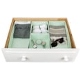 thumbnail image 5 of DII 1.19 Gallon Foldable Rectangular Fabric Storage Bins, Light Green and Gray, 5 of 5