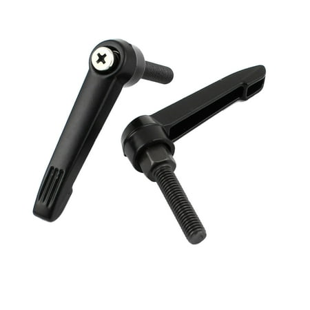 

Unique Bargains 2Pcs 8mm x 35mm Clamping Lever Machinery Adjustable Locking Threaded Handle Knob