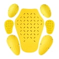 thumbnail image 2 of 7 piezas de equipo de protección para motocicleta, equipo de conducción de EVA, protectores de pecho, espalda y codos extraíbles para mujeres y, 2 of 8