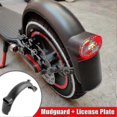 thumbnail image 2 of Electric Scooter Rear Fender Suitable M365/s1/pro/pro2 Mud Guard Fender With License Plate Holder, 2 of 4