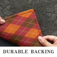 thumbnail image 6 of Red and Orange Argyle Pattern Door Rugs,Washable Non Slip Door Mats Indoor,Decorative Door Mats,Entry Mat Indoor for Entrance,Bedroom,Kitchen,Bathroom,20"x32", 6 of 6