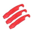 thumbnail image 1 of Jeu de Levier de Pneu 3 Pièces Outil de Réparation Pneu Durable Léger Rouge, 1 of 9