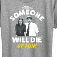thumbnail image 3 of Parks and Recreation - Die Of Fun - Women's Short Sleeve Graphic T-Shirt, 3 of 5
