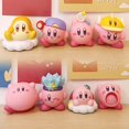 thumbnail image 1 of Figuras de acción Kirby de PVC para niños, 3 estilos, juegos de Anime, juguetes de dibujos animados rosa, lindo juguete de acción, regalo de Navidad, 8 piezas por juego, 1 of 4