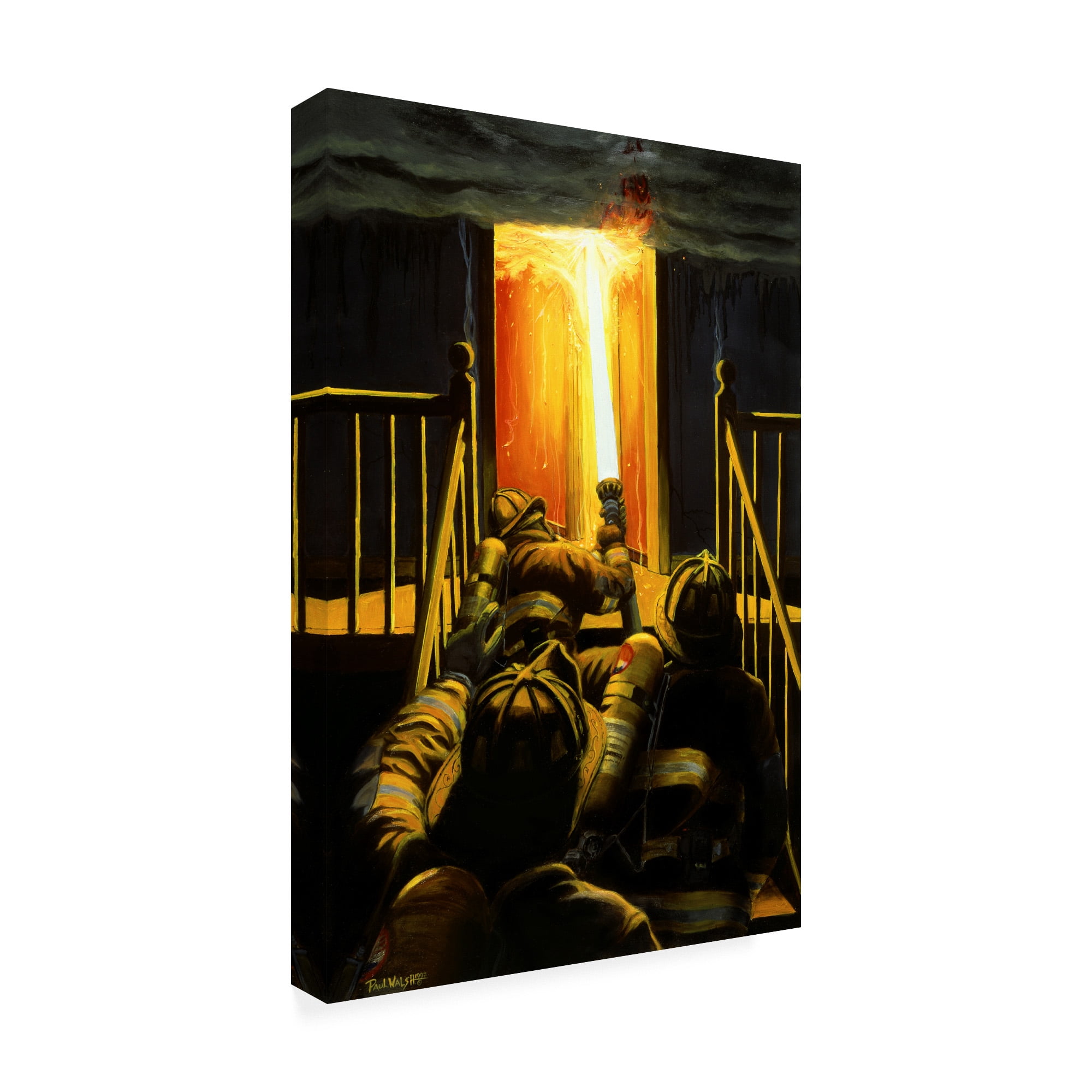 Trademark Fine Art 'Devils Stairway' Canvas Art by Paul Walsh