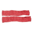 thumbnail image 3 of Winter Warm And Fashionable Solid Color Knitted Fingerless Gloves For Men And Women, 3 of 3