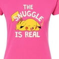 thumbnail image 3 of Pokémon - The Snuggle Pikachu - Juniors Fitted Graphic T-Shirt, 3 of 5
