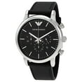 thumbnail image 2 of Emporio Armani Classic Leather Chronograph Mens Watch AR1828, 2 of 9