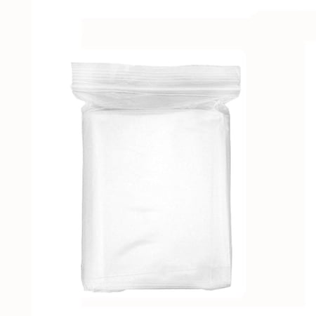 Dtydtpe sealed bag Transparent Ziplock Bag Thickened Food Sealing PE Ziplock Sealed Food