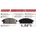 thumbnail image 3 of Power Stop Brake Kit K5873 1-Click Brake Kit; Evolution Sport Carbon Fiber Ceramic Brake Pads; Silver Zinc Plated Cross-Drilled And Slotted Rotor; With Rotor/Brake Pad/Hardware, 3 of 4