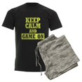 thumbnail image 6 of CafePress - Keep Calm And Game On Men's Dark Pajamas - Men's Dark Loose Fit Cotton Pajama Set, 6 of 7