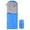 Blue, variant on Ultra Light Sleeping Bag for Backpacking Compartment for Adults 170T Envelope 4 Seasons Hooded Travel Dirt-proof Spacious and Comfortable Warm and Windproof