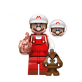 thumbnail image 5 of ToyVerse Mario Building Block, Mario Mini Figure Set Mario Luigi Wario Waluigi Goomba 2 Inch 6PCS/Set, Building Toys for Kids Age3+, 5 of 7