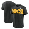 thumbnail image 1 of T-Shirt à Manches Courtes Ultra Court à Col Ras du Cou pour Hommes Pittsburgh Steelers NFL, 1 of 3