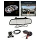 thumbnail image 4 of Espejo para automóvil de 5 pulgadas con kit de cámara de atrás, monitor de estacionamiento automático de video HD Yotijar Espejo retrovisor, 4 of 10