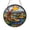 Acrylic 3.5 Inch, variant on Scenic Windmill River Landscape Stained Glass Style Window Art2101