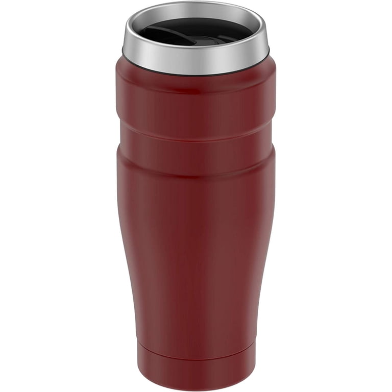 ALAZA 40 Oz Tumbler With Handle - King Kong Red Splash Design, Stainless Steel, Vacuum Insulated, With Straw Lid