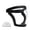 Black, variant on M Buder Premium Protective Face Shield Clear Anti-Fog Windproof Mask Silicone Frame Built-In PM2.5 Filter for Work Cleaning Cooking Cycle Grey
